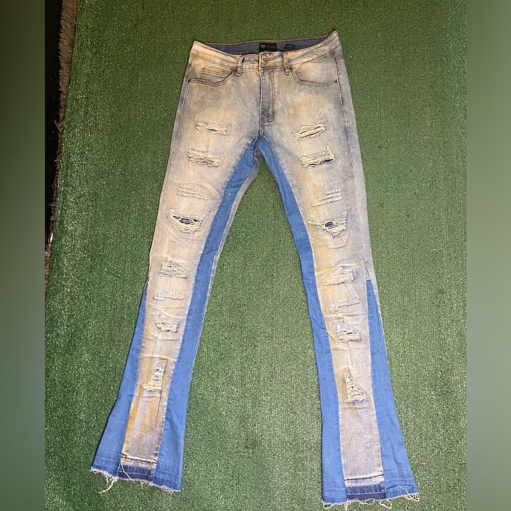 Mens Stacked Jeans